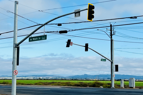 Ribbon Cutting Ceremony for Highway 166/Black Road Traffic Signal and Safety Improvement Project