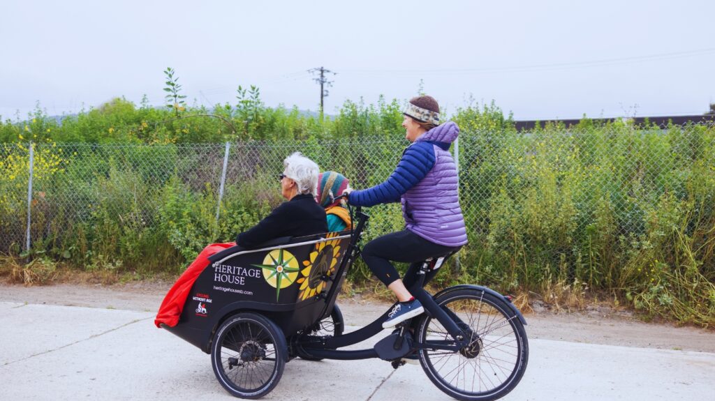 Trike Carrying Seniors